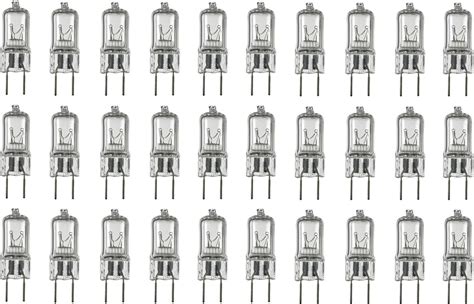 30 Pack G8 50w 120v Halogen Light Bulbs Jcd Type 110v 130v 50 Watt T4