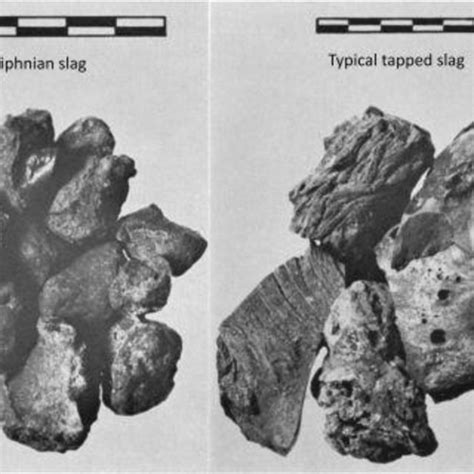 Left Bronze Age Slag From Ayios Sostis Siphnos Right Typical