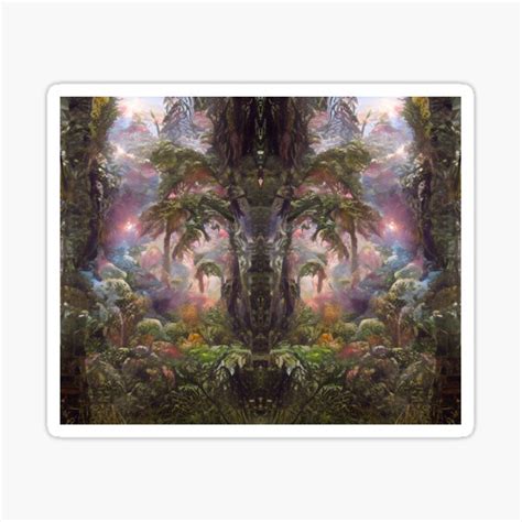 Dark Jungle Sticker For Sale By Rezra Redbubble