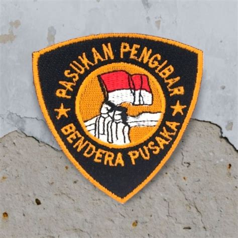 Jual Paskibra Logo Bordir Komputer Pasukan Pengibar Bendera Bendera