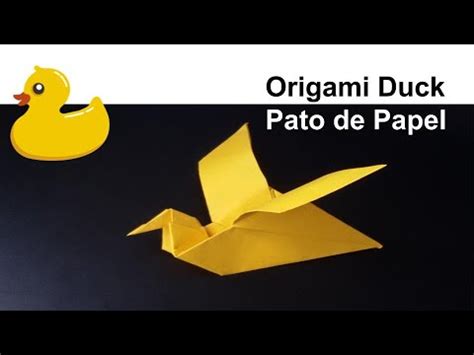 How To Make An Easy Paper Duck Diy Origami Birds Crafts To Play