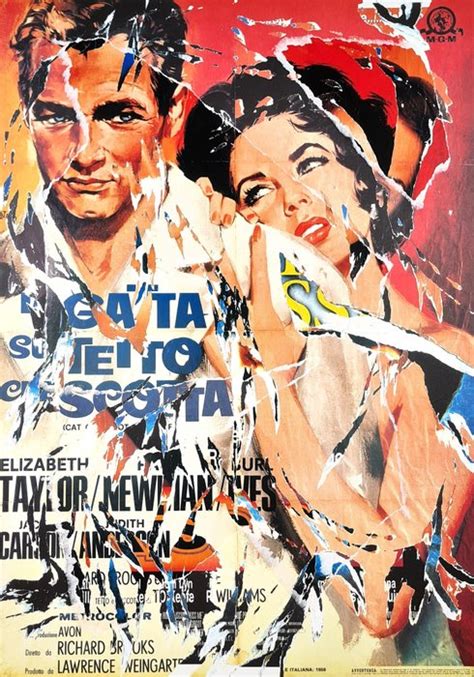 Mimmo Rotella 1918 2006 La Gatta Sul Tetto Che Scotta Catawiki