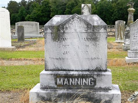 Benjamin McCullough Manning 1861 1937 Find A Grave Memorial