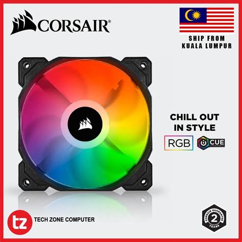 Corsair Icue Sp120 Rgb Pro Performance 120mm Single Fan Co 9050093 Ww