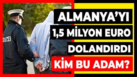 Almanya da akıl almaz olay Çalışmayan adam devleti nasıl dolandırdı