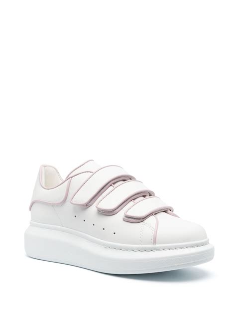 Alexander Mcqueen Oversized Touch Strap Sneakers Farfetch