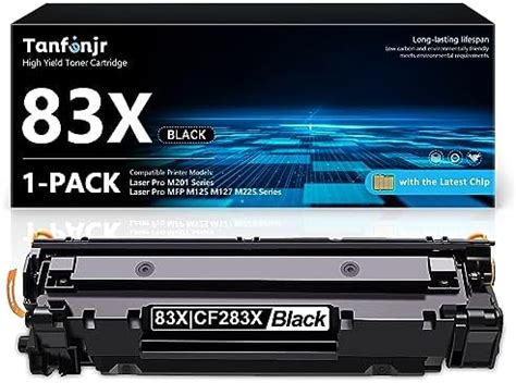 Amazon 83X Black High Yield Toner Cartridge 1 Pack With Chip