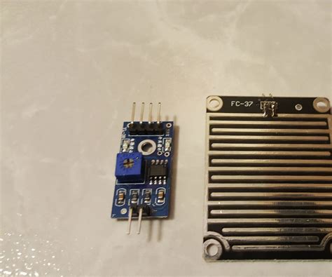 How To Use The Fc 37 Rain Sensor With An Arduino 4 Steps With Pictures Instructables