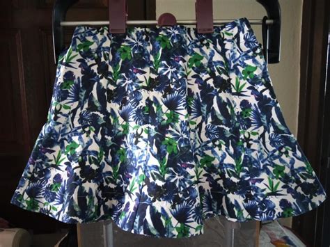 Purpur Flower Skirt, Women's Fashion, Bottoms, Skirts on Carousell