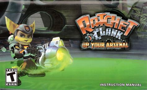 Ratchet Clank Up Your Arsenal Cover Or Packaging Material Mobygames