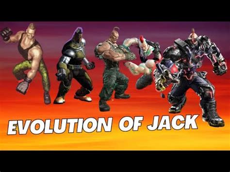 Evolution Of Jack Tekken 1 To Tekken 8 YouTube