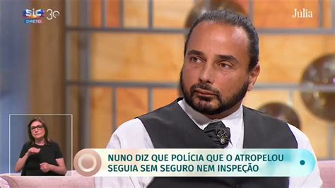 16 anos depois de ser atropelado por um polícia Nuno Flores consegue