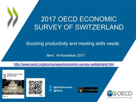 Presentation Of The Oecd Economic Survey Of Switzerland By Oecd