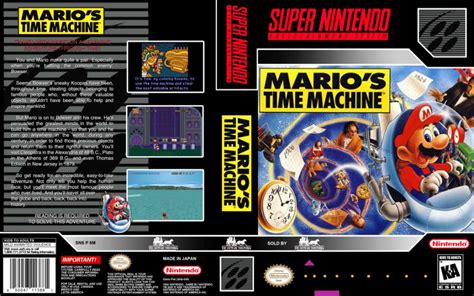 Mario's Time Machine - Super Nintendo | VideoGameX