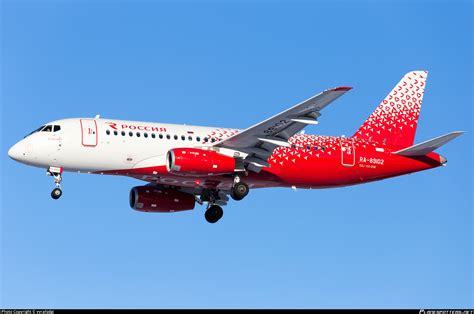 RA 89102 Rossiya Russian Airlines Sukhoi Superjet 100 95B Photo By