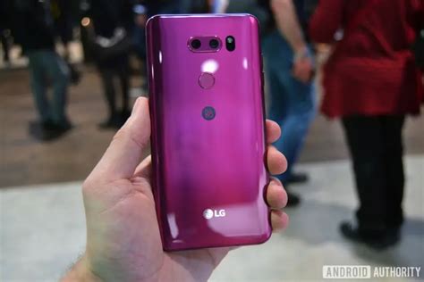 Así luce el LG V30 Raspberry Rose Edition CES18