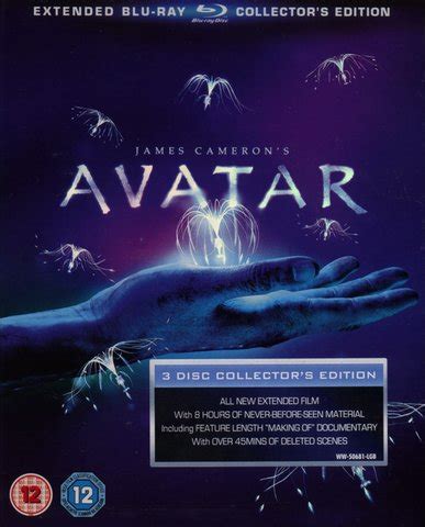 Avatar Extended Collector S Edition Disc Blu Ray