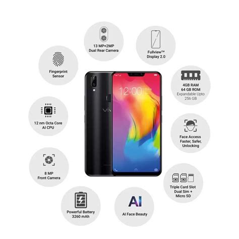 Buy Vivo Y83 Pro Black 4GB RAM 64GB Price In India 29 Jun 2021