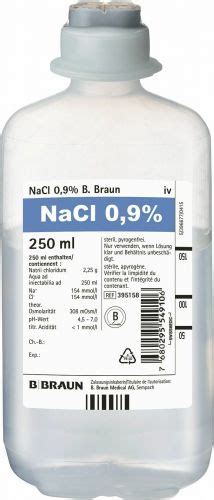 NaCl Braun 0 9 O Best 10 Ecofl Pl 250ml In Der Adler Apotheke