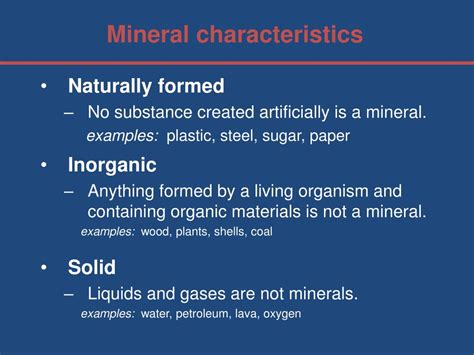 Ppt Minerals Powerpoint Presentation Free Download Id2596834