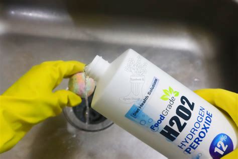 hydrogen peroxide cleaning household tips cozy cottage journal