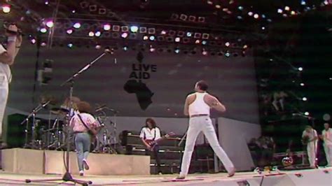 Queen Live Aid 1985 Bohemian Rhapsody Radio Ga Ga Youtube