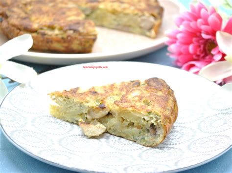 Tortilla De Patata Aux Cèpes Comme En Espagne Recette Par Ramène La Popotte