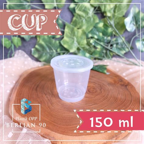 Jual Thinwall Cup Pudding Ml Thinwall Plastik Cup Sambal Catering