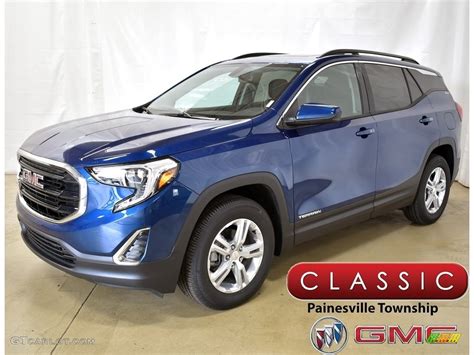 2019 Blue Emerald Metallic Gmc Terrain Sle Awd 133078594 Gtcarlot