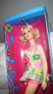 Vintage Mattel Barbie Francie Twist Turn Blonde Doll Mib Japan
