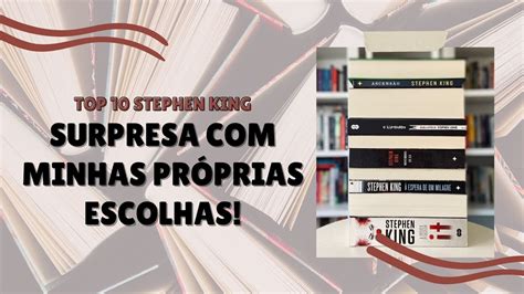 Meus 10 Livros Favoritos De Stephen King Namanita Youtube