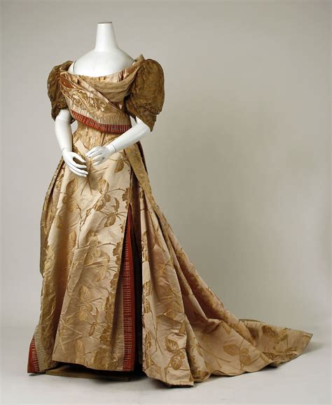 House Of Worth Evening Dress French The Metropolitan Museum Of Art