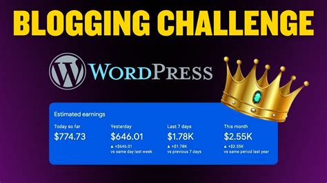 Days Blogging Challenge Earn Money From Google Adsense Youtube