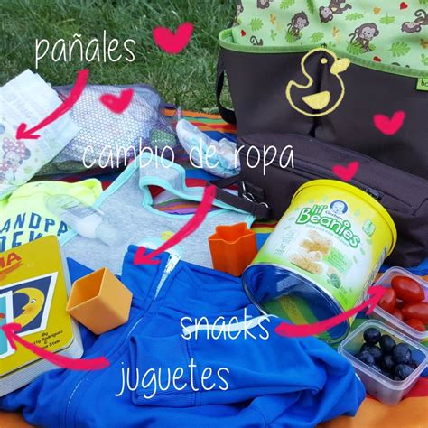 Básicos Para Llevar En La Pañalera De Un Bebe Las Recetas De Laura