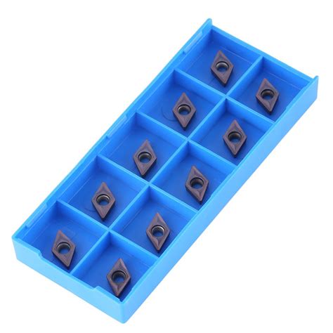 Coffret De Pcs Lames Inserts Rotatifs Cnc Cutters Forme Losange En