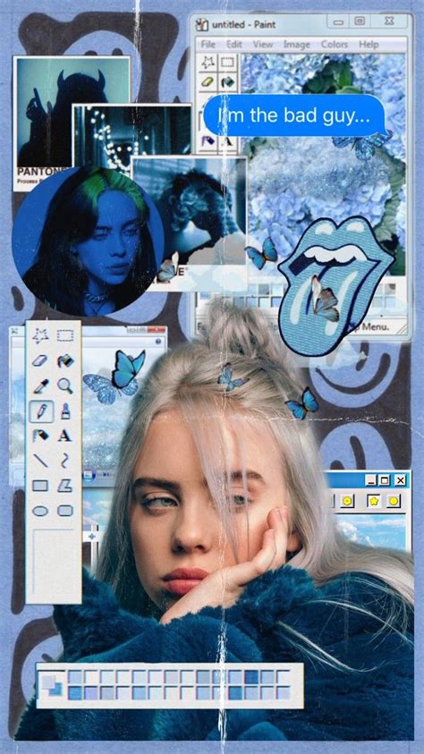 Blue Wallpapers Billie Eilish Asthetic Quick Blue Backgrounds