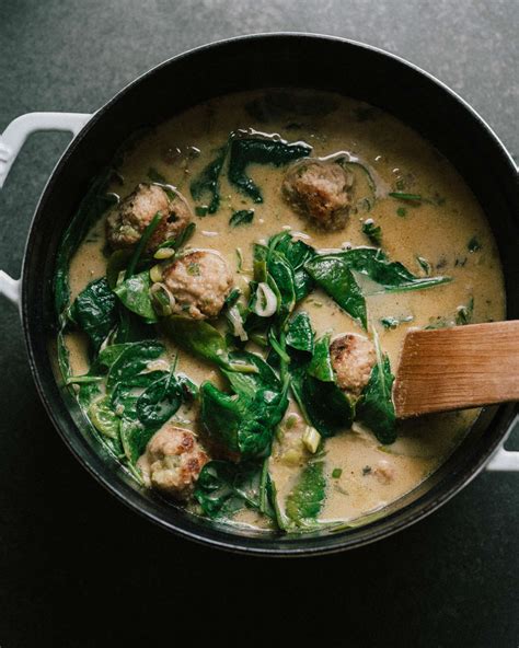 Thai Meatball Soup