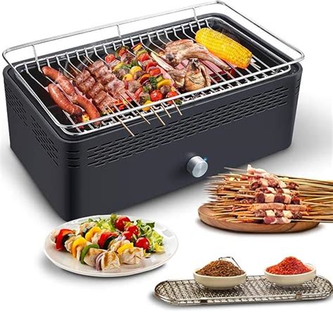 Aobosi Grill Barbecue Portable Barbecue De Table Au Charbon De Bois