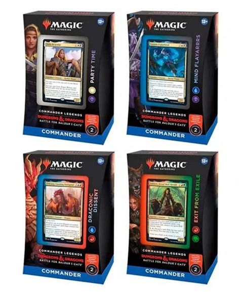 Magic The Gathering Commander Legends Battle For Baldurs Gate Commander