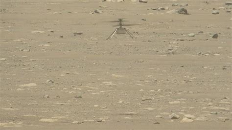 Nasa Loses Contact With Its Mini Helicopter On Mars Cgtn