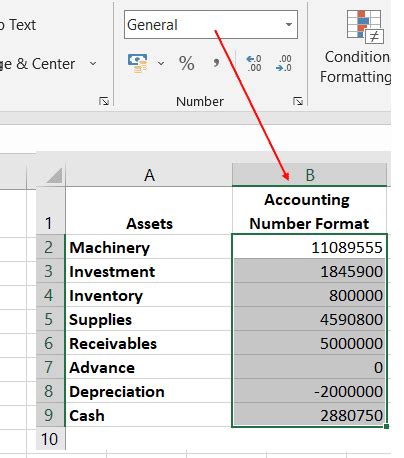 How To Apply Accounting Number Format In MS Excel OfficeBeginner