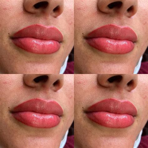 Collection Wallpaper Before And After Permanent Lip Color For Dark