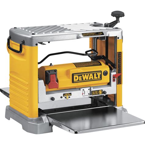 DEWALT Heavy Duty Benchtop Planer With 3 Knife Cutter Head 12 1 2in