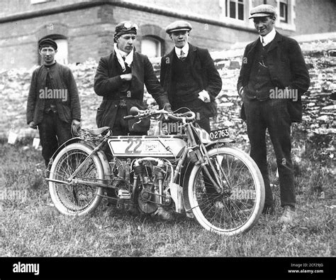 Rem Fowler Isle-of-Man TT 1907 Stock Photo - Alamy