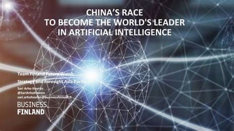 chinas race  ai dominance pptx