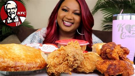 Kfc Fried Chicken Mukbang Eating Show Youtube