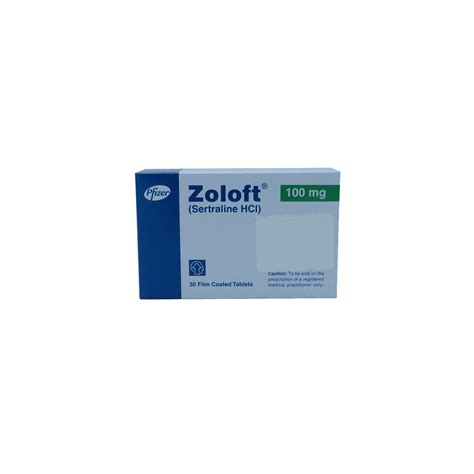 Zoloft 100mg Tablets 30s Pack Size 3 X 10s Buy Online At Dvago®