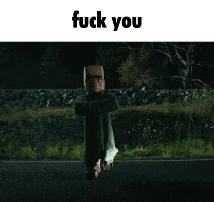 Fuck You Minecraft Fuck You Minecraft Villager Discover Share GIFs