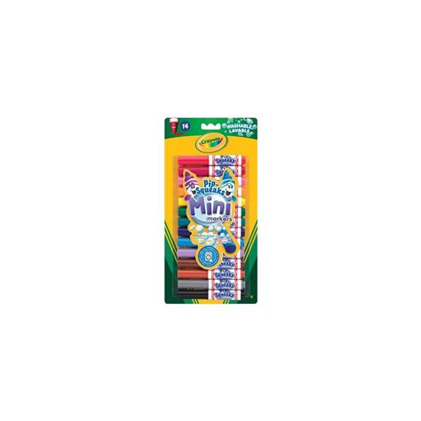 Crayola Mini Feutres A Colorier Coloriage Prix Carrefour