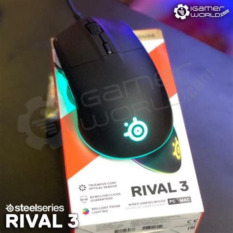 jual steelseries rival  wired gaming mouse shopee indonesia